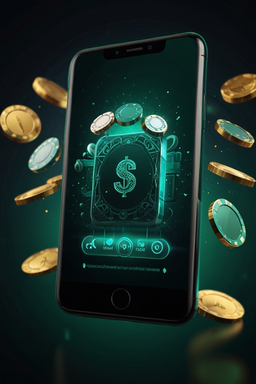 Smartphone mit Platincasino App